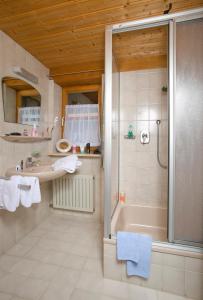 Ванная комната в Pension Breitenlohner