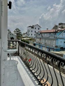 Balkón nebo terasa v ubytování Moc Nha Minh Hotel Da Lat