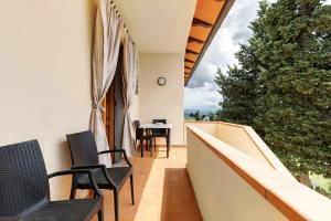 Balkoni atau teres di Chianti Un Oasi Di Tranquillità