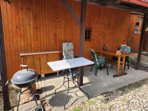 Patio nebo venkovní prostory v ubytování Ubytovani U Švýcarů