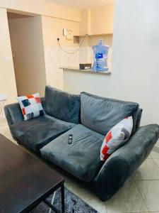 Posezení v ubytování M&J Homes