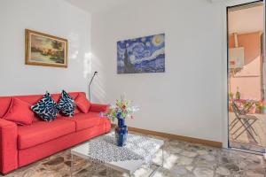 Posezení v ubytování Quadri d'Oro - Beachside Escape in Beautiful Liguria