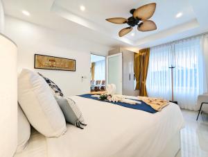Katil atau katil-katil dalam bilik di Koh Chang Villas Selection