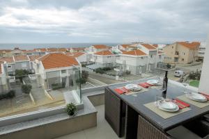 Balkón nebo terasa v ubytování Apartments Tomana