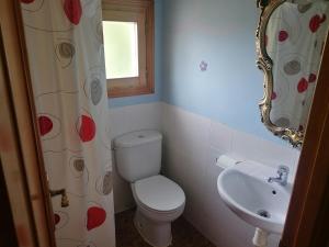 Koupelna v ubytování Casa Gil Guara