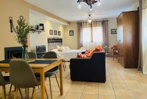 Posedenie v ubytovaní Casa Rural Las Albertas