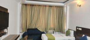 TV a/nebo společenská místnost v ubytování Hotel Star vel