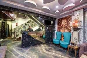 Posezení v ubytování Prime and Family Hotel Double RR - Main Bazar