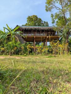 Zahrada ubytování Sigiriya Rock View Tree house