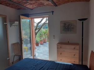 Postel nebo postele na pokoji v ubytování Apartment am Vierkanthof im Thermenland