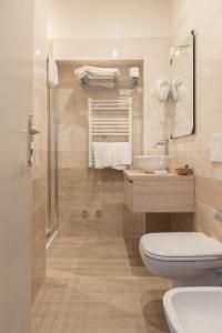 Koupelna v ubytování Hotel Maderno