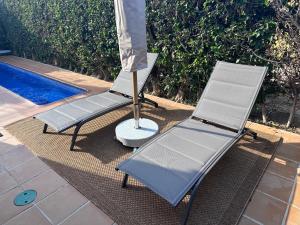 Bazén v ubytování Mar menor golf resort La villa castaño D Eric et Do nebo v jeho okolí