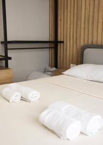 Ліжко або ліжка в номері Sol Hotel