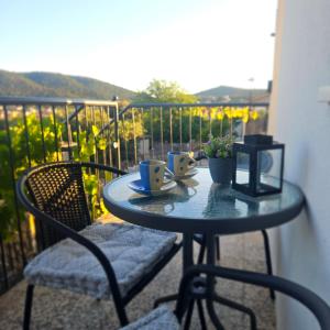 Μπαλκόνι ή βεράντα στο Apartment Viniška