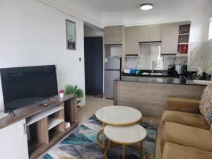 Kuchyň nebo kuchyňský kout v ubytování Tryki Homes
