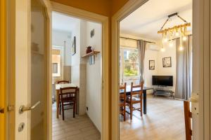 Χώρος καθιστικού στο Il Sole di Serapo