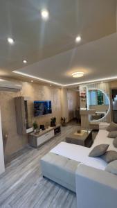 Posezení v ubytování Apartman Trg Lux