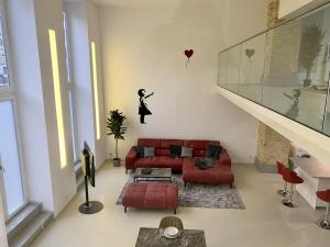 Istumisnurk majutusasutuses Loft With Pool Table, Kitchen Island & Gallery