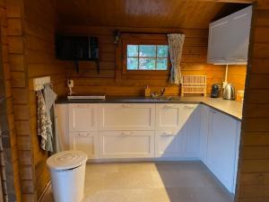 Η κουζίνα ή μικρή κουζίνα στο Het Horste Huisje