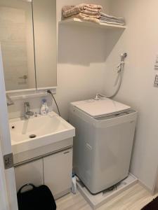 Ένα μπάνιο στο Camper