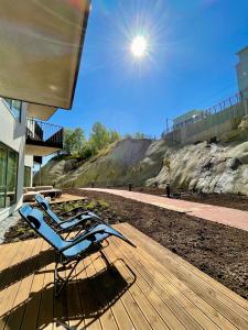 Galeriebild der Unterkunft Brand-new Apartement 2025 Sunny Private Terrace - By the Sea in Bergen