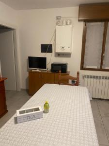 TV a/nebo společenská místnost v ubytování B&B Let&Lat