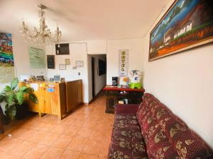 Posezení v ubytování Hotel Vista al Cerro