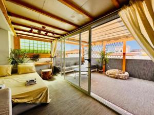 Posezení v ubytování Golden Wave Surf