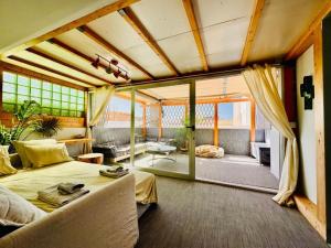 Posezení v ubytování Golden Wave Surf