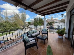 Балкон или терраса в Casa Rural La Gospa