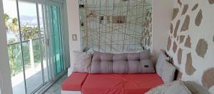 A seating area at Casa Breizh