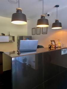 Kuchyň nebo kuchyňský kout v ubytování Hotel Fil