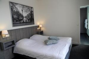 Krevet ili kreveti u jedinici u okviru objekta Hotel Doppenberg