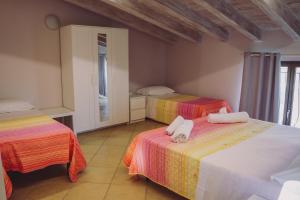 Voodi või voodid majutusasutuse Ranch Simeto toas