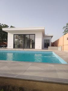 Bazén v ubytování The GetAway nebo v jeho okolí