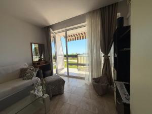 Posezení v ubytování Beach Gate