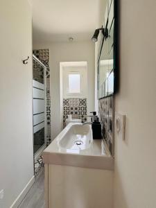 TV a/nebo společenská místnost v ubytování Straboni corte