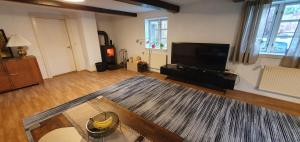 TV a/nebo společenská místnost v ubytování Cozy House