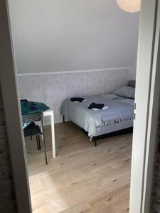 Postel nebo postele na pokoji v ubytování Casa Hasselholt