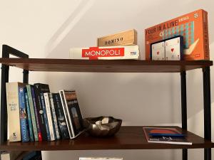 Biblioteca nell'appartamento