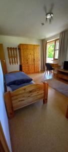 Postel nebo postele na pokoji v ubytování Goldsteig 2 -Zweibettzimmer