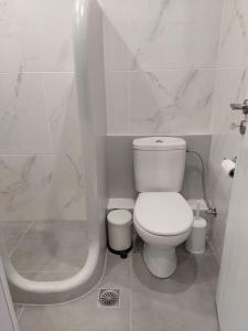 Koupelna v ubytování Ioannas rooms A5