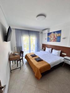 Katil atau katil-katil dalam bilik di Riviera Apartment II