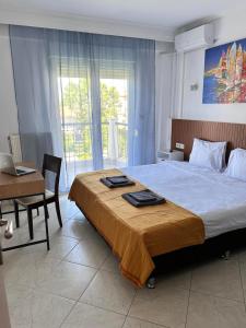 Katil atau katil-katil dalam bilik di Riviera Apartment II
