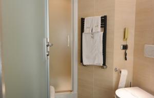 Koupelna v ubytování Hotel Moderno