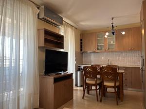 Kuchyň nebo kuchyňský kout v ubytování Sidis home flogita