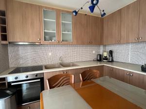Kuchyň nebo kuchyňský kout v ubytování Sidis home flogita