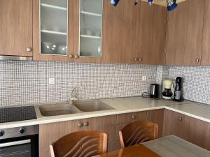 Kuchyň nebo kuchyňský kout v ubytování Sidis home flogita