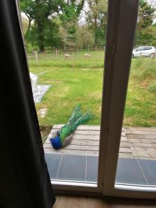 Zahrada ubytování Gite avec vue foret - piscine partagée