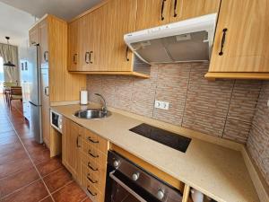 A cozinha ou cozinha compacta de Vv casafaromar oceanfront comfort